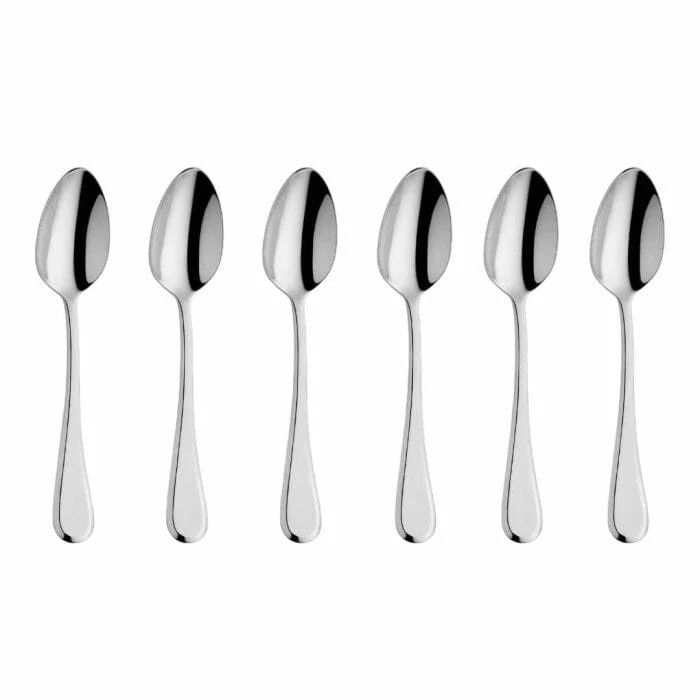 Amefa Drift 6 Koffielepels - Zilver