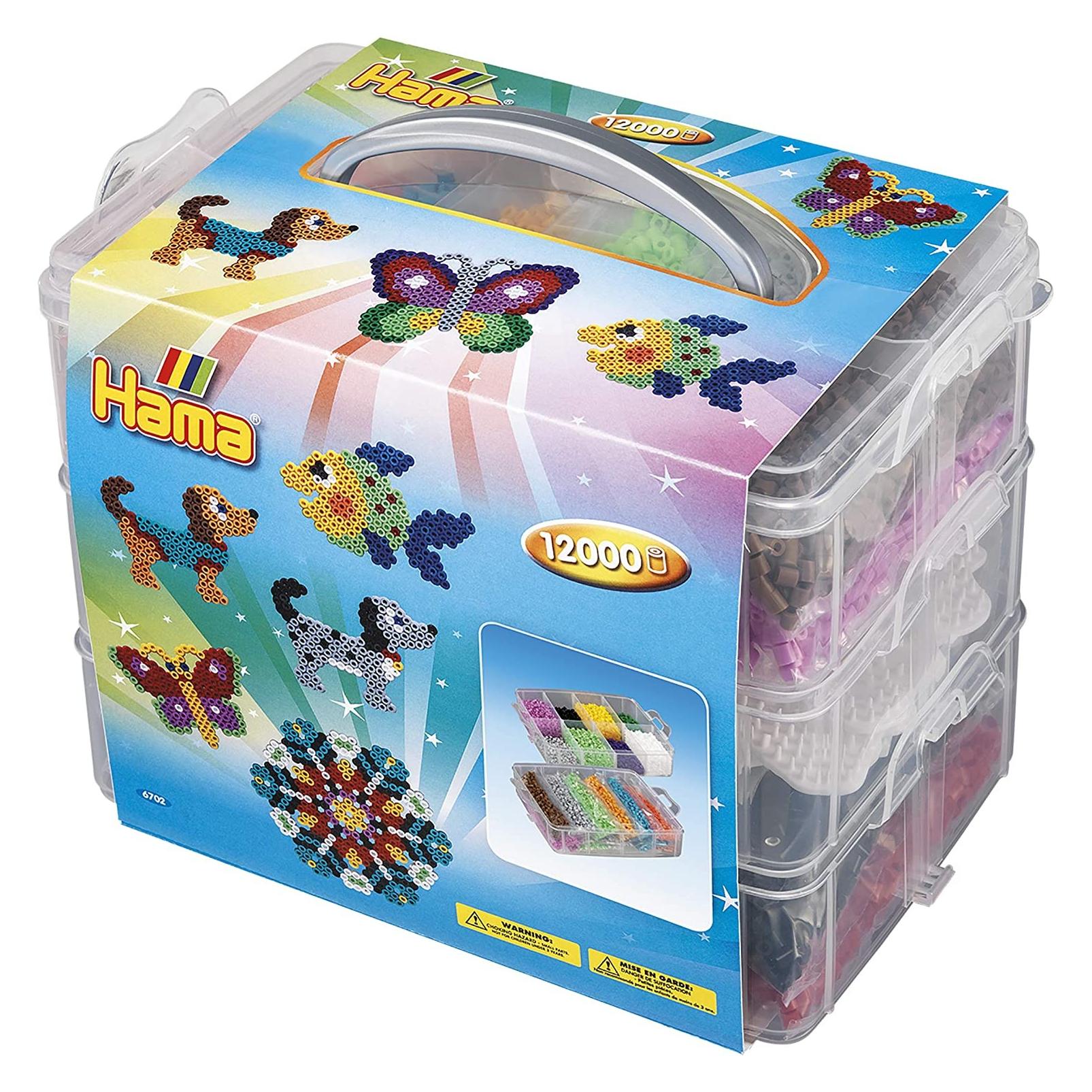 Hama Perlen Bügelperlenset in Sortierschale (028178067519)