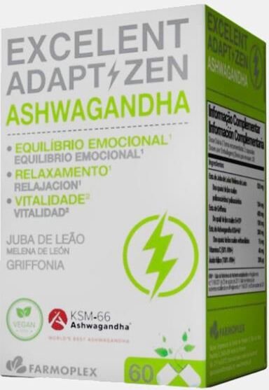 FARMOPLEX EXCELENT ADAPT ZEN ASHWAGANDHA 60 CAPSULAS