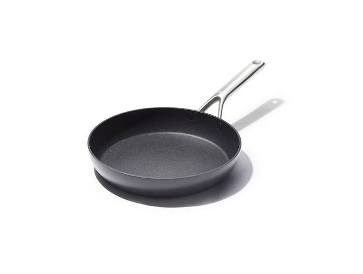 OXO Good Grips Bratpfanne Ceramic Professional Antihaft-Pfanne, Edelstahl (1-tlg), Kochen im Alltag leicht gemacht