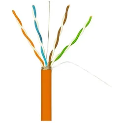 Danicom CAT7 S/FTP 50m Starrleiter - LSZH (Dca) (S/FTP, CAT7, 50 m), Netzwerkkabel