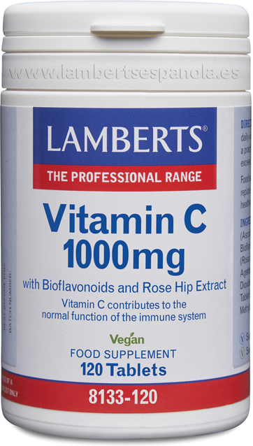 Lamberts Vitamin C 1000 mg 120 Capsules