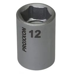 PROXXON 23512 Steckschlüsseleinsatz / Nuss 12mm Antrieb 10mm (3/8")