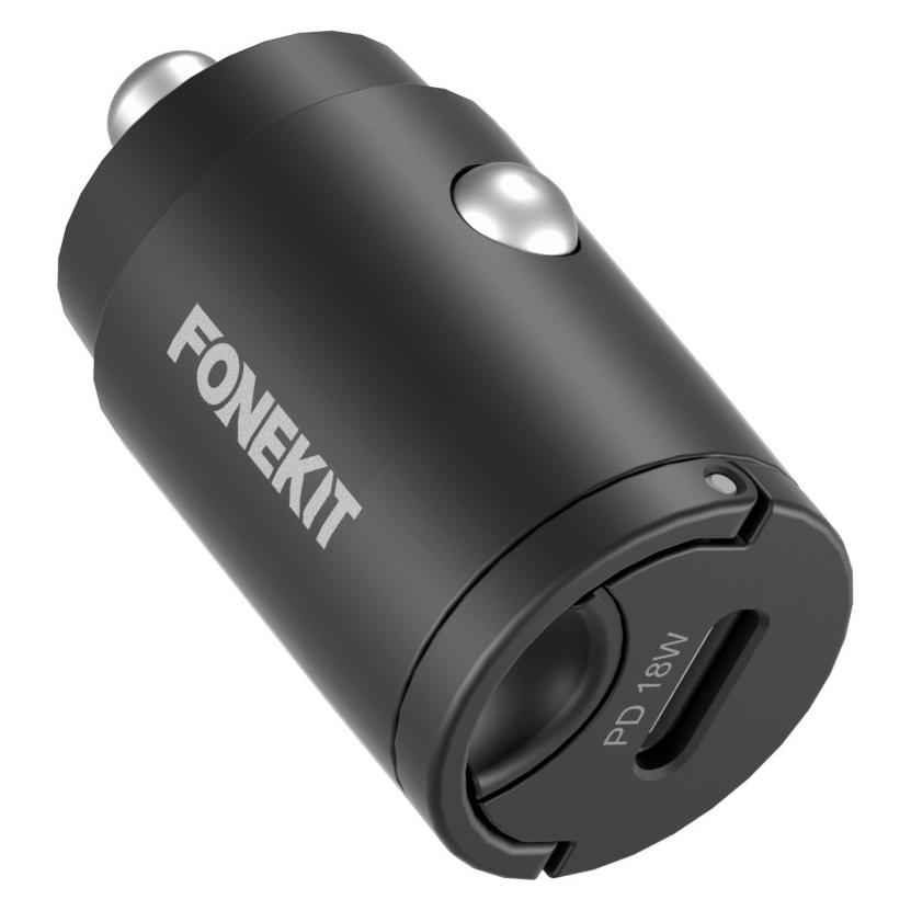 FoneKit Travel PD 18W USB-C Car Charger (54378505)
