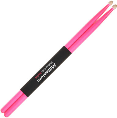 Millenium H7A Hickory Sticks Neon Pink Neon Pink
