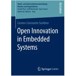 Open Innovation in Embedded Systems, Fachbücher von Carsten-Constantin Soeldner
