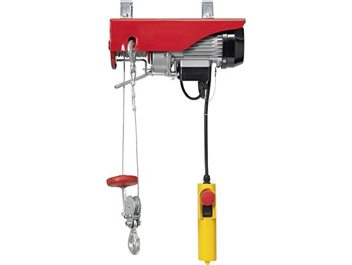 TOOLCRAFT 1550315 Elektrische kabellier Draagkracht (met keerschijf) 250 kg Draagkracht (zonder keerschijf) 125 kg