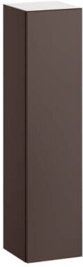 Laufen FOLIO Hochschrank H4458910FO5231  300x303x1246mm, 1 Tür, Türschamier links, inklusive Befestigungsset, 4 Glasablagen, Push/Pull Schattenerde