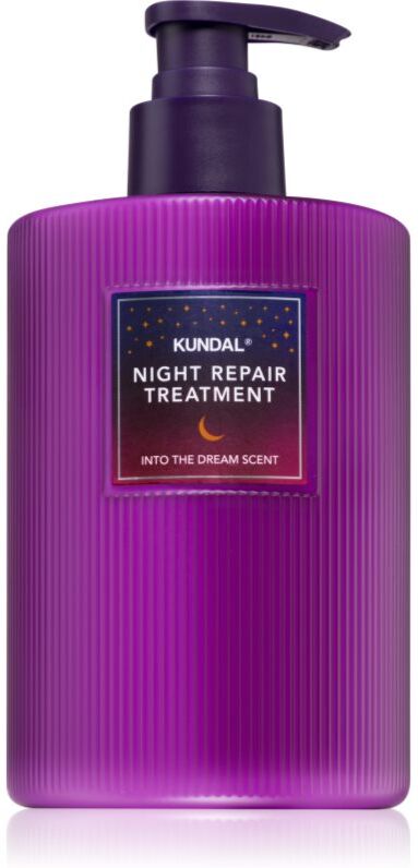 KUNDAL Night Repair Into The Dream soin fortifiant pour de beaux cheveux sains 470 ml