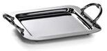 Zodax Manetta Polished Steel and Brass Tray