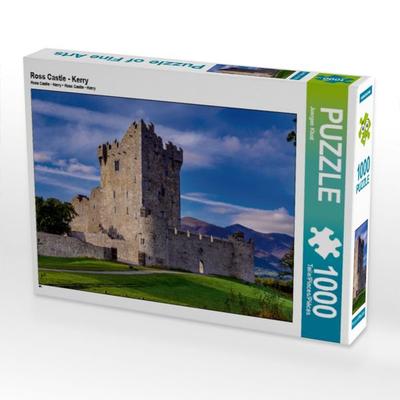 CALVENDO Puzzle Ross Castle - Kerry | 1000 Teile Lege-Größe 64x48cm Foto-Puzzle für glückliche Stunden