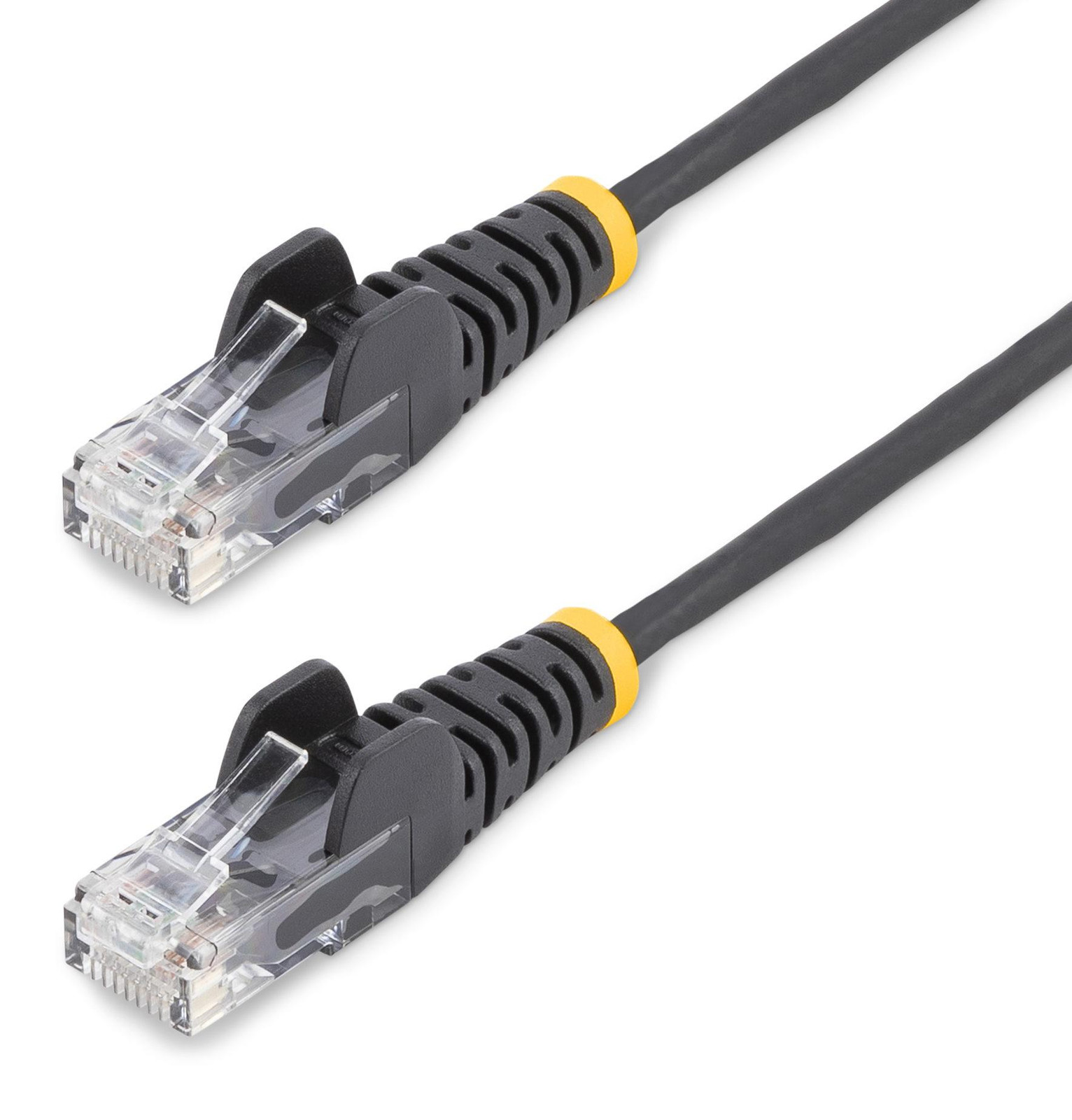 StarTech 10m Cat6 Slim Ethernet Kabel, LSZH, Zwart (N6PAT10MBKS)