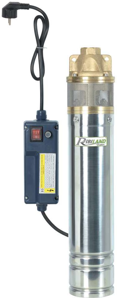 Ribimex PRPGP750/60/1TL Pompa sommersa 1 turbina ottone 750W
