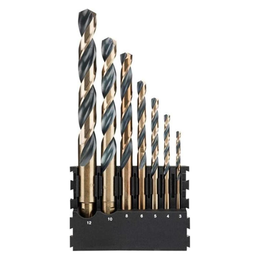 DeWalt 7pc Black N Gold Drill Bit Mix Bar (DT70829)