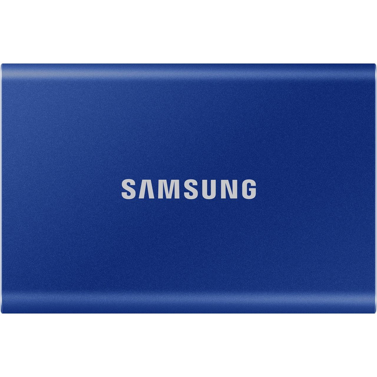 1TB Samsung T7 blau Extern USB 3.2 (Typ-C) (MU-PC1T0H/WW)