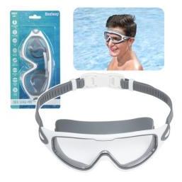 Bestway Verstellbare Schwimmbrille, weiss und grau (71225474)