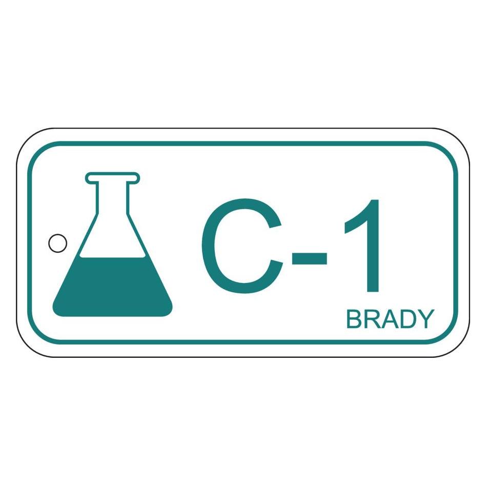 Brady B-7527, Polypropylen Schild, Energy Source Tag (138428)