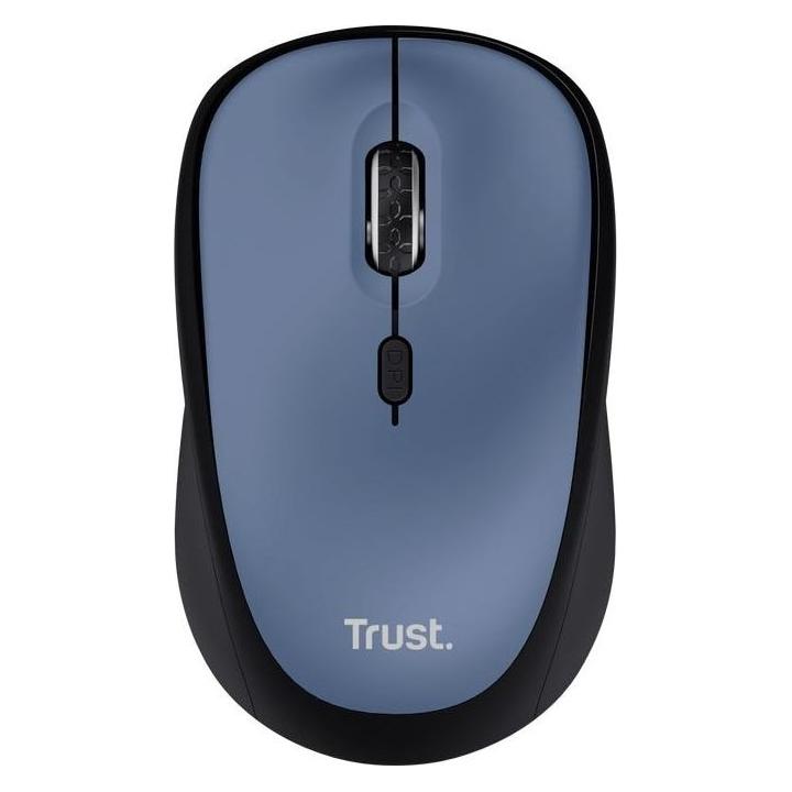 Trust Computer mouse Datorpele Yvi+ Silent Blue (Kabellos) (25514)