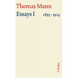 Bd. 14.1: Essays I 1893-1914, Belletristik von Thomas Mann