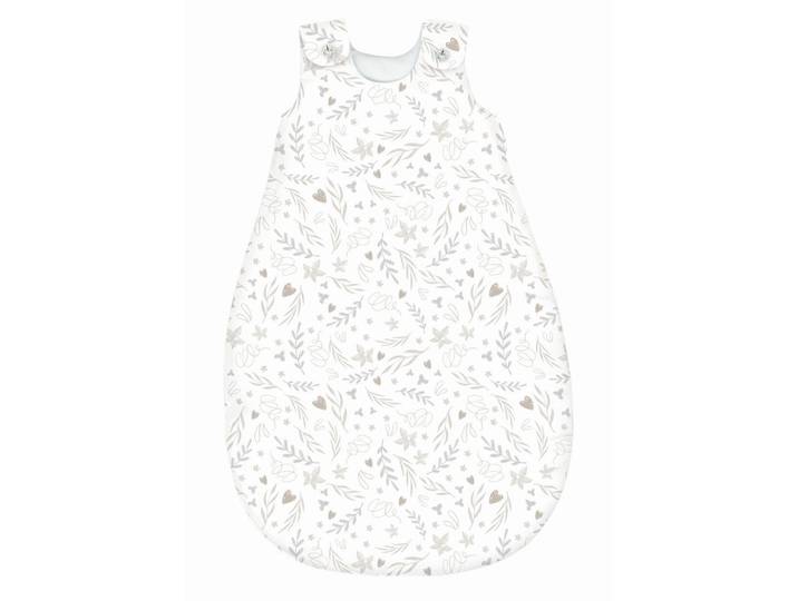 Avelia Babyschlafsack Avelia, Taupe, Blume, Füllung: Vlies, Lyocell,Vlies, Lyocell, Gr. 68/74es Vertrauen - Oeko-Tex®, Schlafen, Babybett-Ausstattung, Babyschlafsack