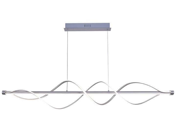 Hängelampe JULINE LED 121x120cm 60W silberfarben