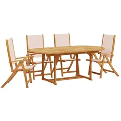 vidaXL, Gartentisch + Balkontisch, Martaren (150 x 100 x 75 cm)