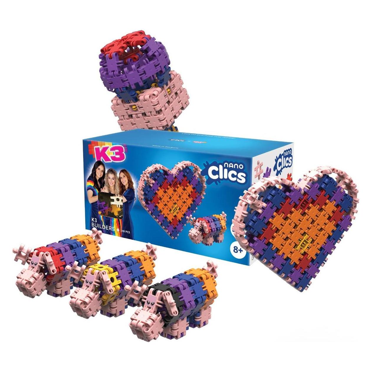 Clics Nano - K3 Builders Baukasten - 190-teilig. (63947448)