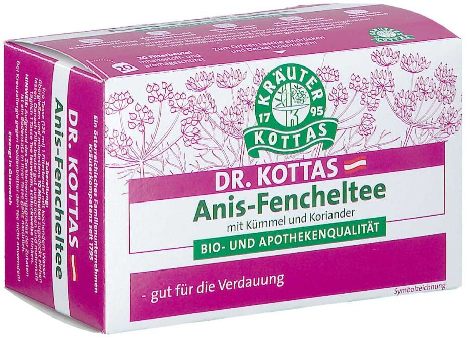 DR. KOTTAS Anis Fenchel Tee Bio 20stk