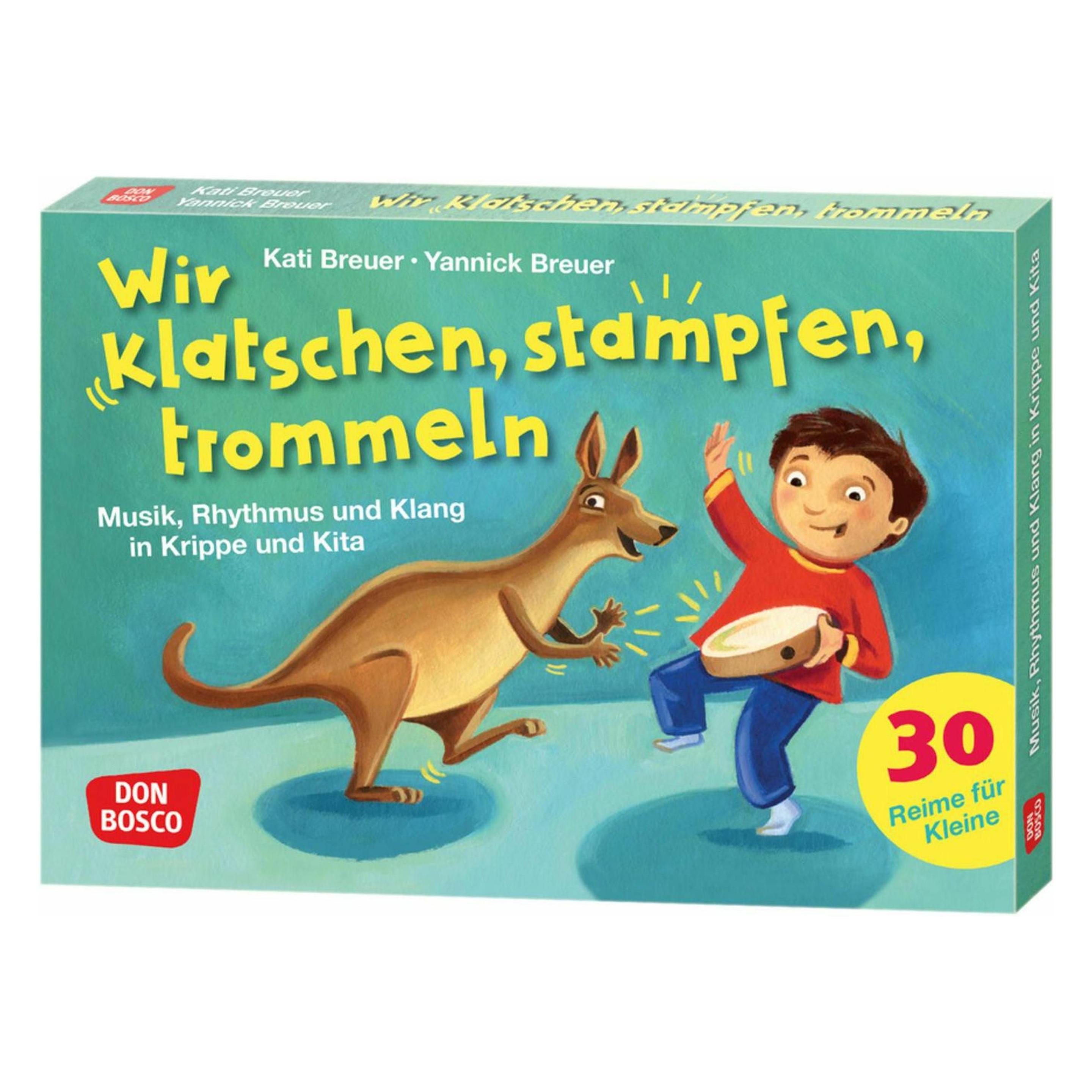 Don Bosco Wir klatschen, stampfen, trommeln (Deutsch, 1 - 4 Jahre) (K5 095402550)