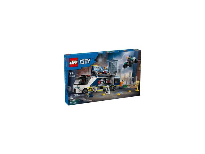 LEGO® LEGO City 60418 Polizeitruck mit Labor Konstruktionsspielsteine