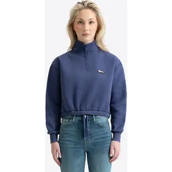 Lonsdale Frauen Sweatshirt mit Viertelreißverschluss Cropped WETWANG