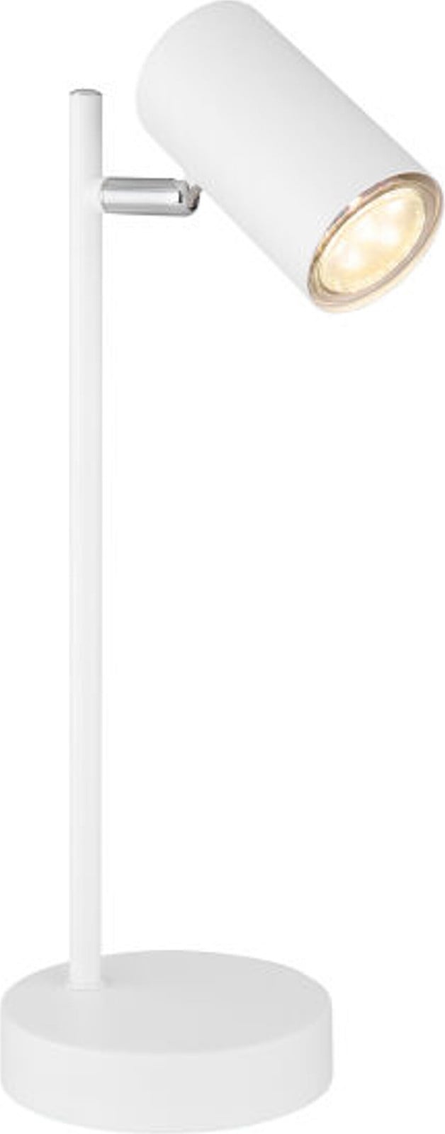 Globo Tafellamp Robby wit modern metaal LED GU10