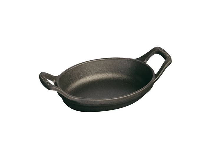 STAUB Staub ovaler Gusseisen-Backform 21 cm Schwarz