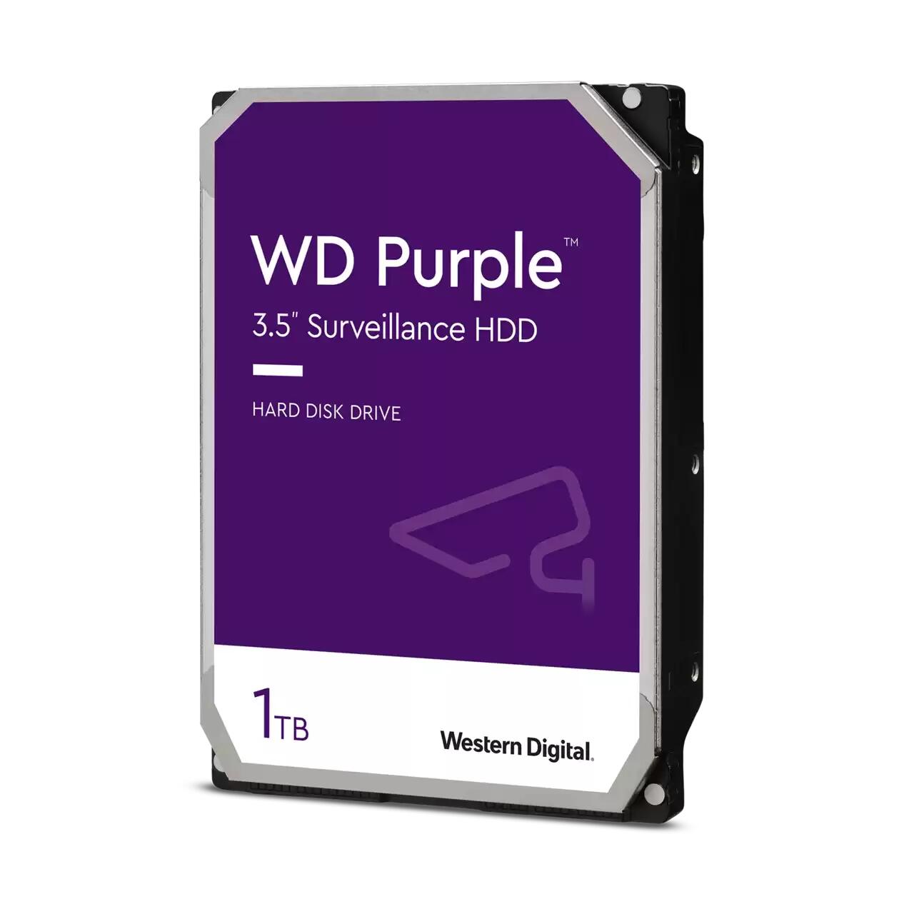 Western Digital WD Purple Surveillance Hard Drive - 1 TB WD10PURZ