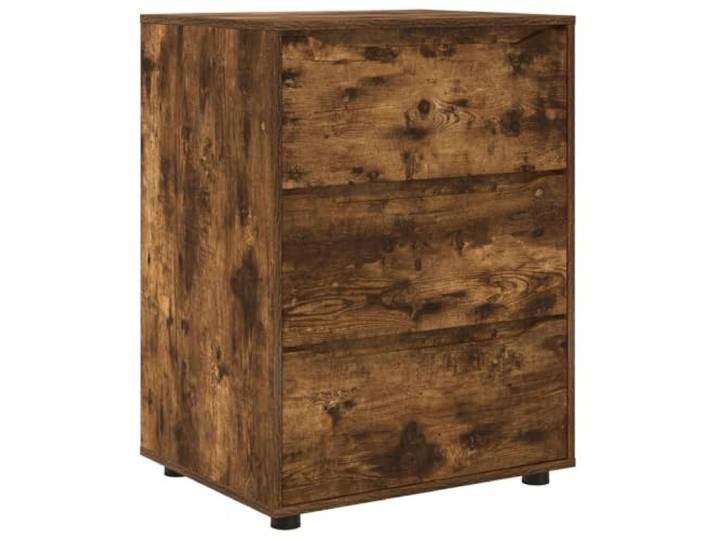 YUTAASU Aufbewahrungsschrank Geräucherte Eiche 60x48x81 cm