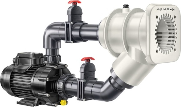 Aqua Technix Aqua Flow Jet 1,2 kW/230V, mit Luftregulierung