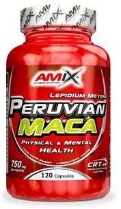 Amix Peruvian Maca 120 Cápsulas.