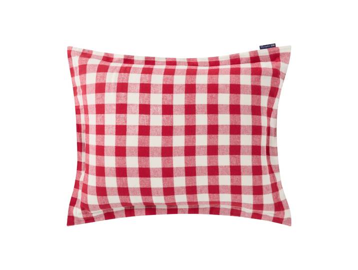 Lexington Oreiller Checked Cotton Flannel 50x60 cm Red-light beige