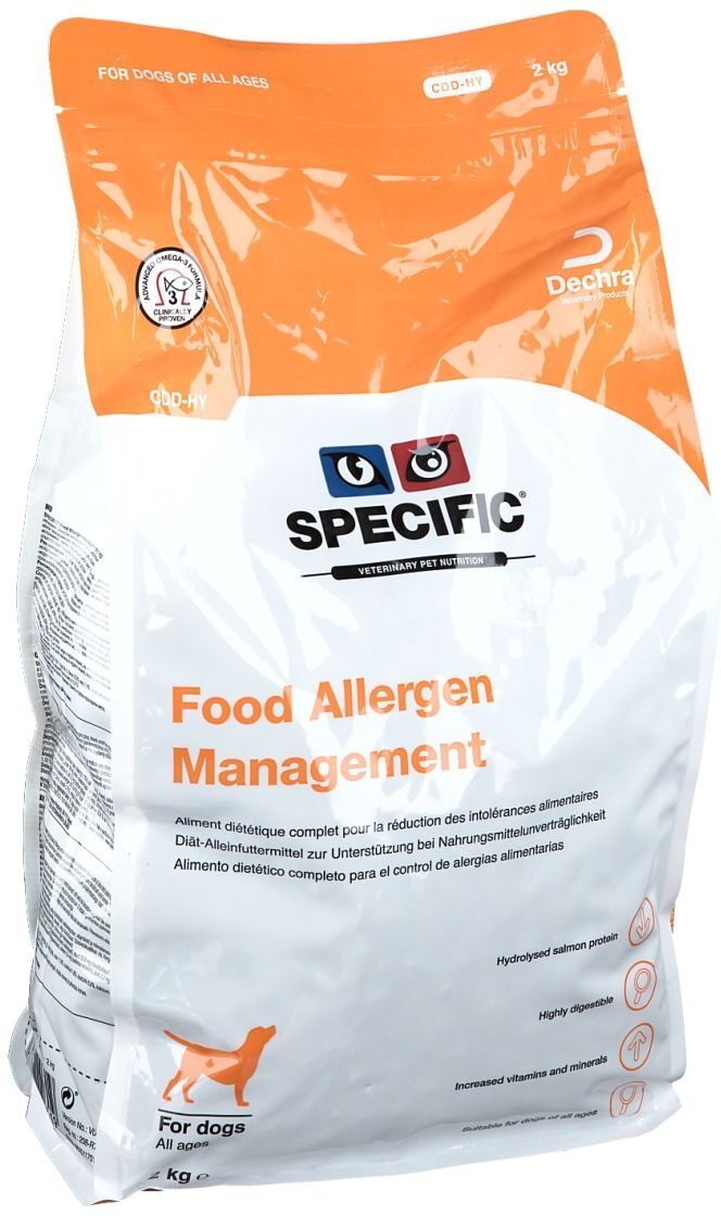 Specific Cdd-Hy Food Allergy Management 2kg 2 kg Pellets