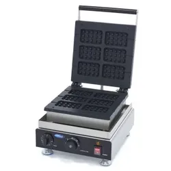 Maxima Gastro Waffelmacher - 6 Waffeln - Belgier auf Stöcken