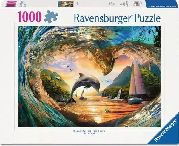 Ravensburger Puzzle Sprung in den Sonnenuntergang (1000 Teile)