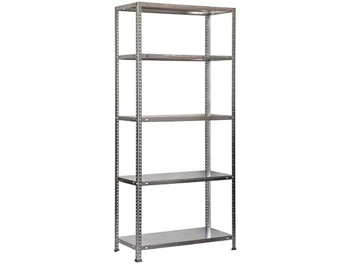 PROREGAL Schraubregal Panda HxBxT 180x90x30cm Fachlast 75kg Verzinkt Regal Standregal Aufbewahrungsregal