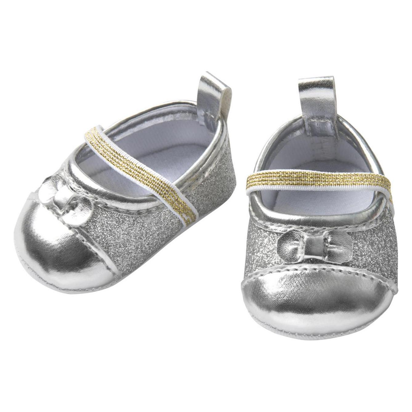 Heless Puppen Ballerinas Glitter - Silber (7481)