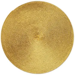 Excelsa Set Von 6 Tischsets Gold Plastik 36Xh0,2X36 Cm Gold