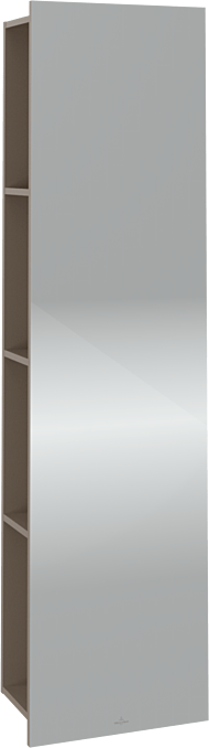 Villeroy und Boch Subway 3.0 Spiegelregal C59600VM 45x170x30cm, mit Regal links, taupe
