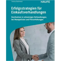 Erfolgsstrategien für Einkaufsverhandlungen, Fachbücher von Thomas Roithmeier
