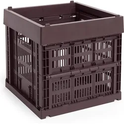 Hay Colour Crate Cube Aufbewahrungsbox, bordeauxrot
