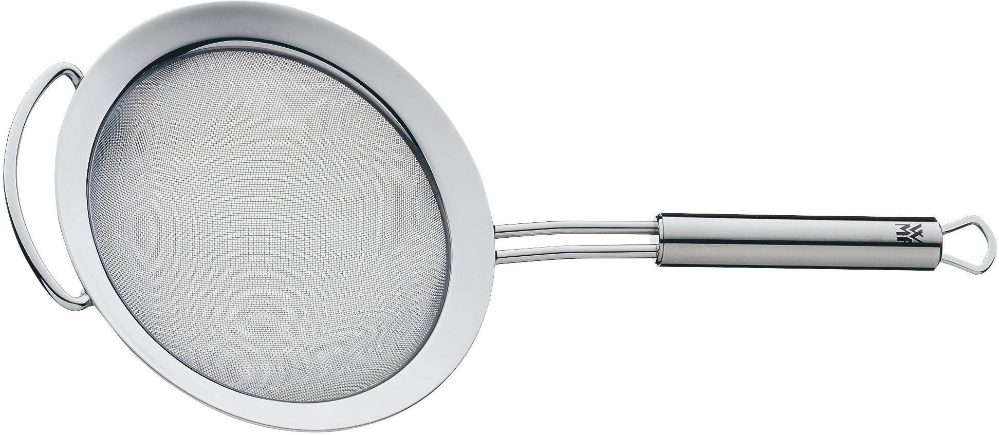 Küchensieb WMF "Profi Plus 16 cm", silber (silberfarben), L:35cm Ø:16cm, Edelstahl, Küchensiebe, Küchensieb silberfarben Einheitsgröße