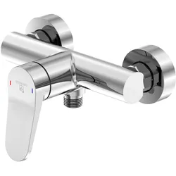 Steinberg Serie 340 Duscharmatur, Aufputz, für einen Verbraucher, 3401200, Farbe: Chrom