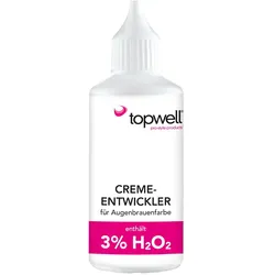 75ml Topwell Creme-Entwickler für Augenbrauenfarbe